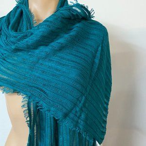 EILEEN FISHER Organic Cotton & Cashmere Scarf $138